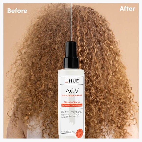 dp HUE Apple Cider Vinegar Wonderworks Leave-In Conditioner 6.5 oz 193 ml NEW - Picture 6 of 6